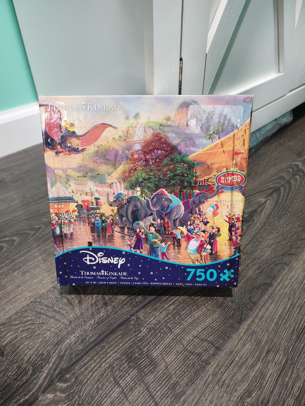 Thomas Kinkade, Disney Dumbo Circus Parade Puzzle- 750 Pieces